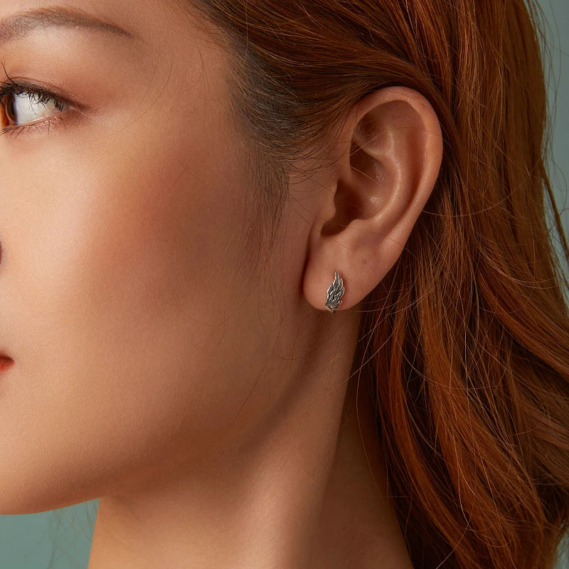 Créoles Ailes en Argent 925