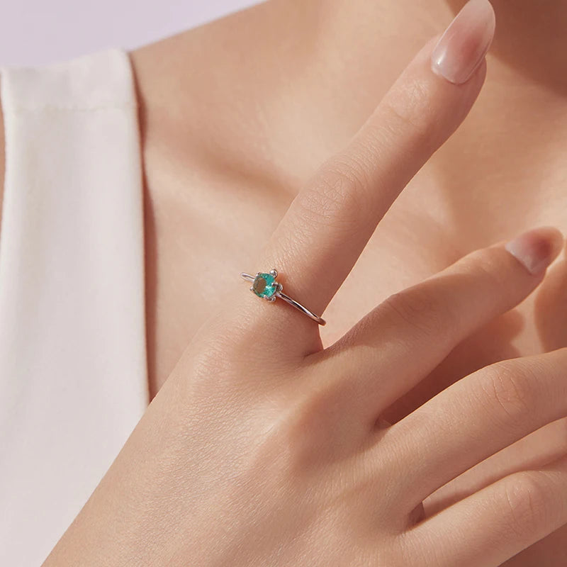 Bague Ajustable Tortue de Mer en Argent 925