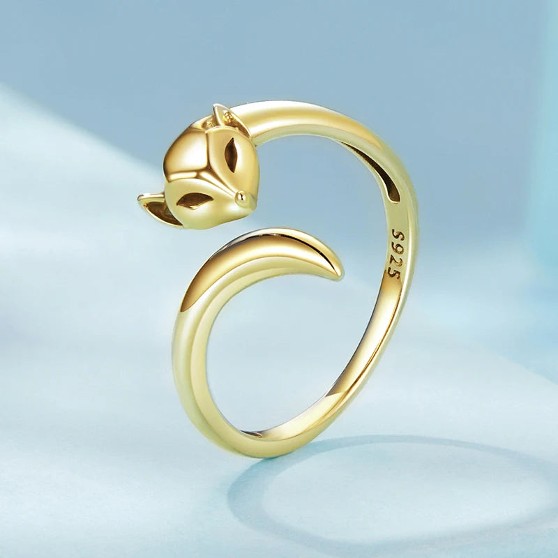 Bague Renard en Argent 925