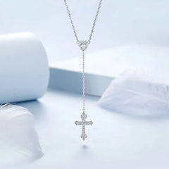Collier Pendentif Croix en Argent 925