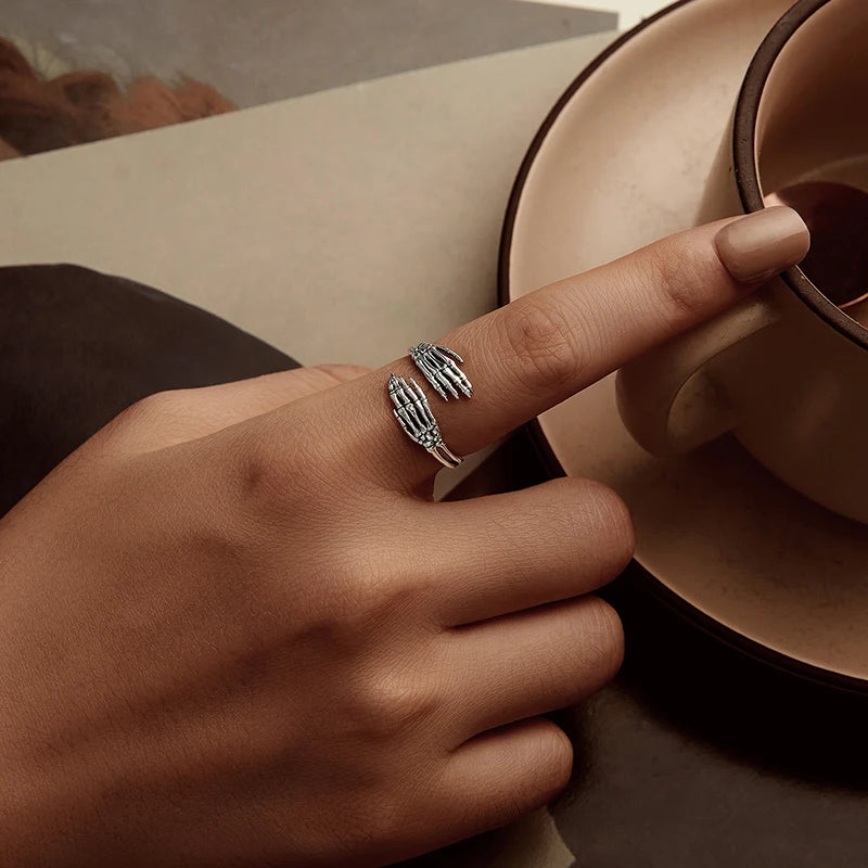 Bague Étreinte en Argent 925