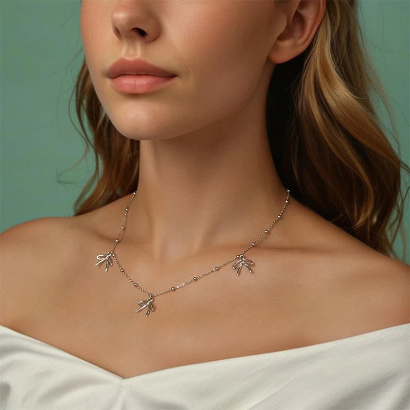 Collier Nœud en Argent 925