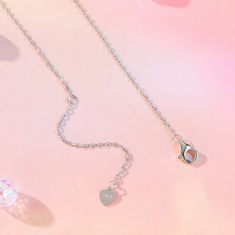 Collier Papillon et Fleur Onirique en Argent 925