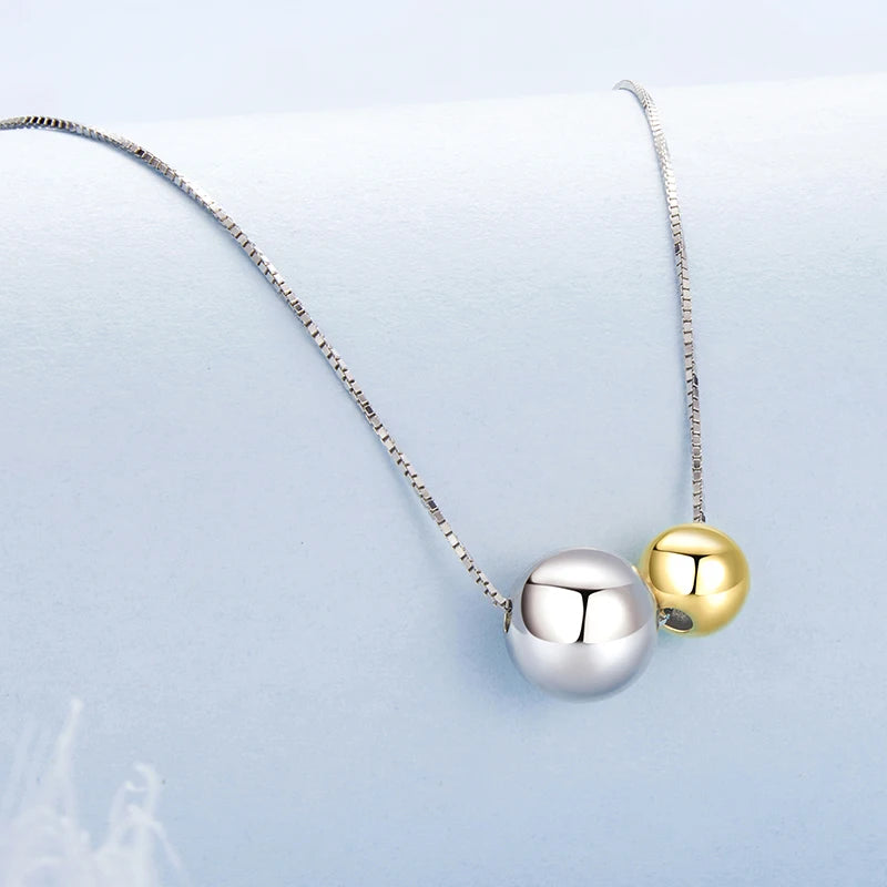 Collier Perle Coulissante en Argent 925