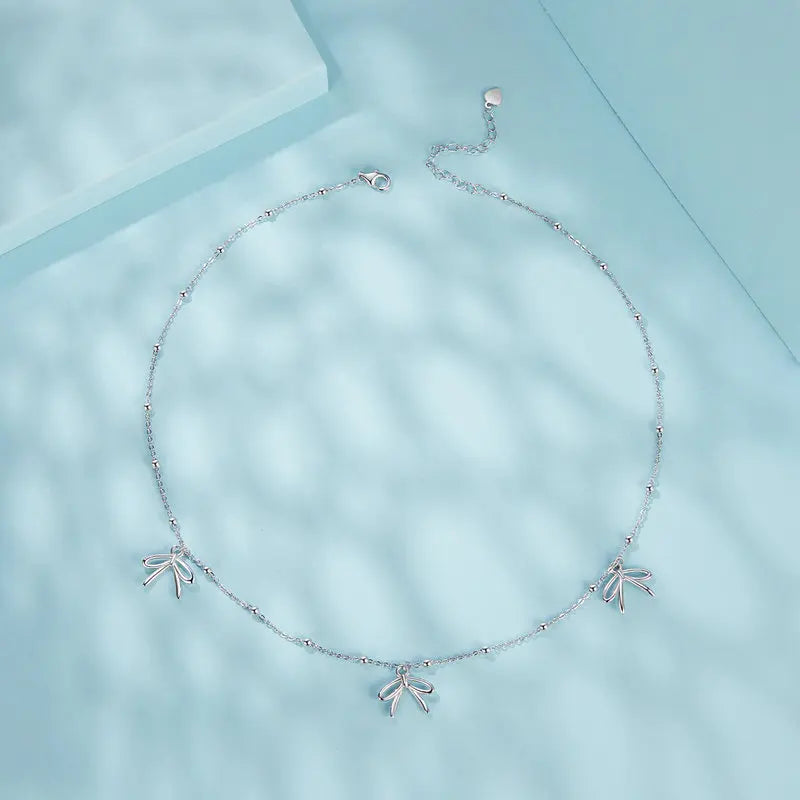 Collier Nœud en Argent 925