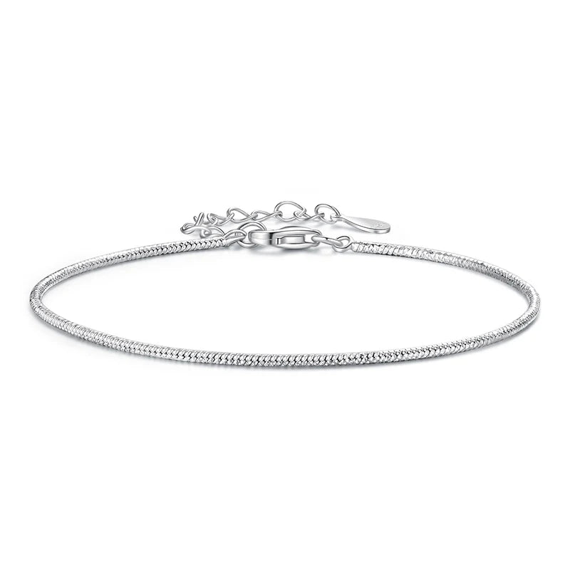 Bracelet Chaîne Scintillante de Luxe en Argent 925
