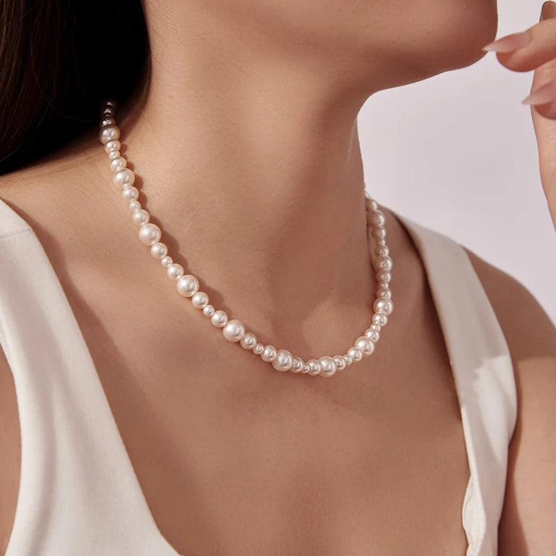 Collier Perles Bulles en Argent 925