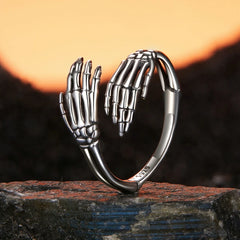 Bague Étreinte en Argent 925