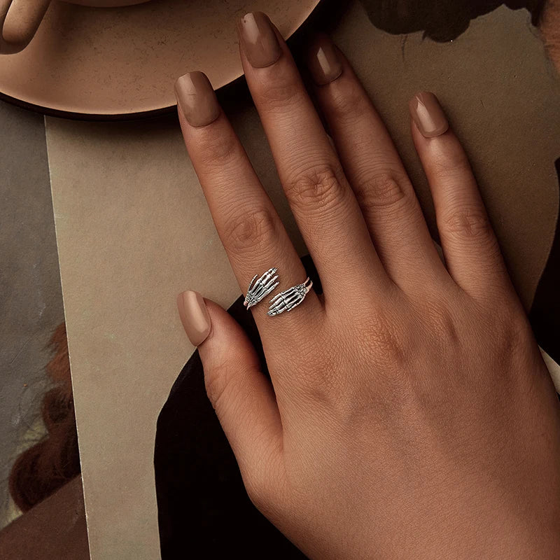 Bague Étreinte en Argent 925