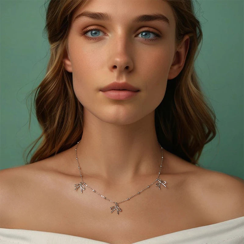 Collier Nœud en Argent 925