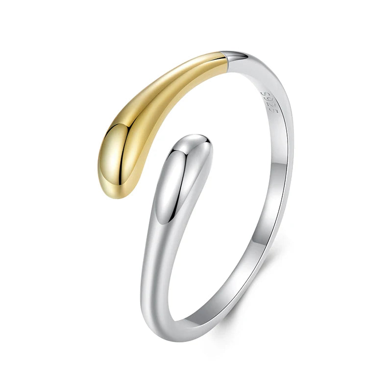 Bague Goutte en Argent 925