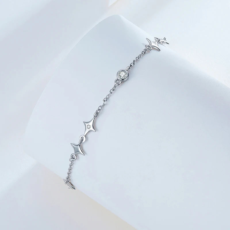 Jonc Ciel Étoilé en Argent 925