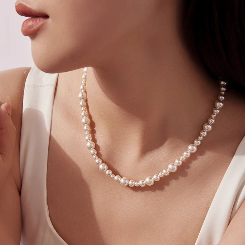 Collier Perles Bulles en Argent 925