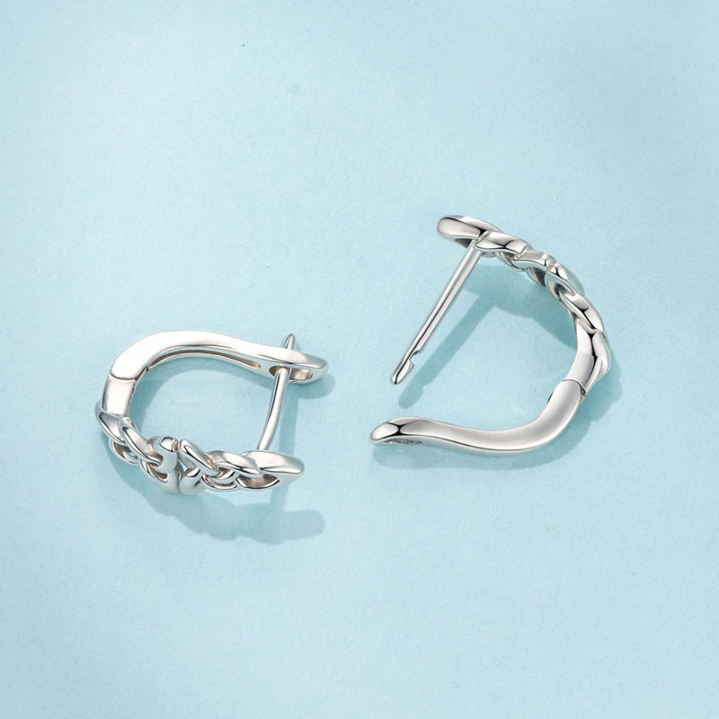 Créoles Nœud Celtique en Argent 925