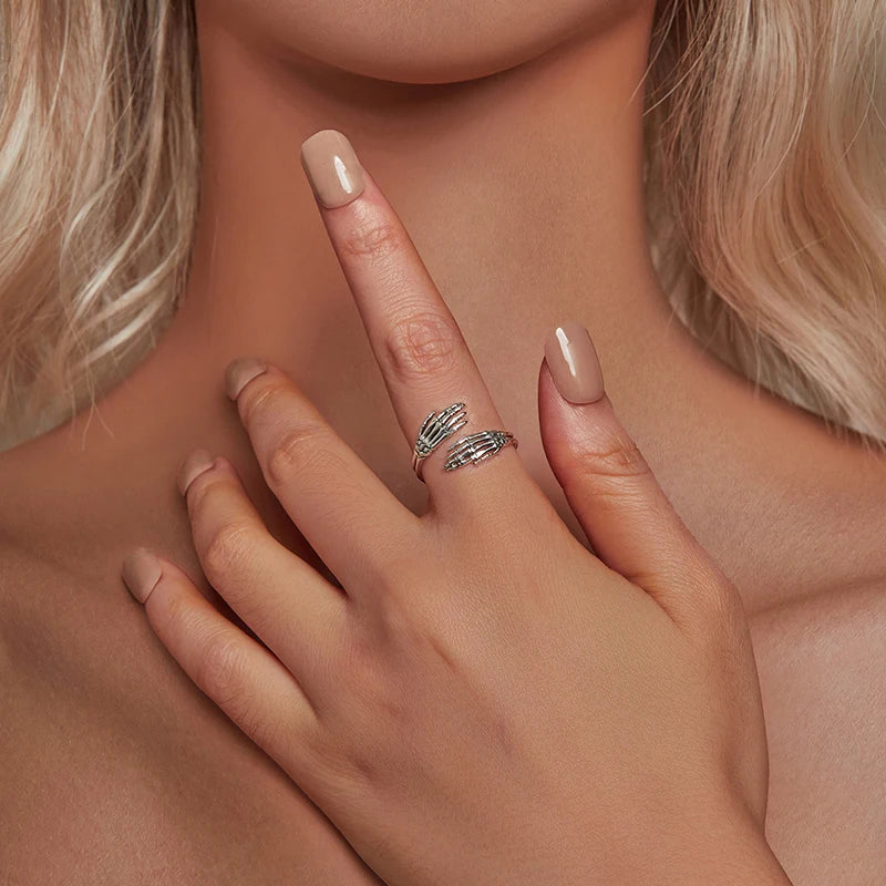Bague Étreinte en Argent 925