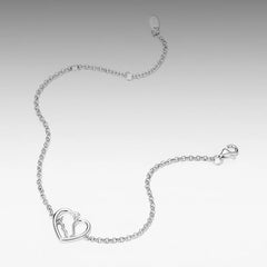 Bracelet à Breloque Cheval en Argent 925