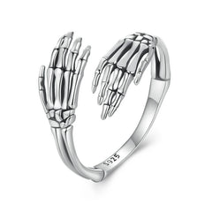 Bague Étreinte en Argent 925