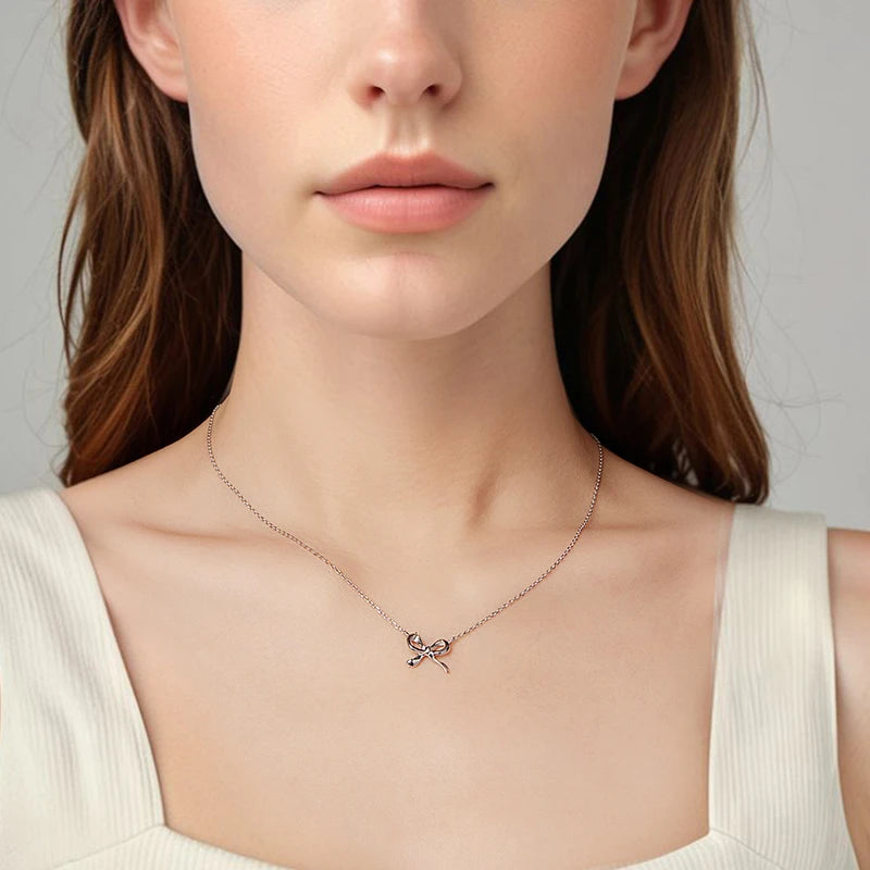 Collier Nœud en Argent 925