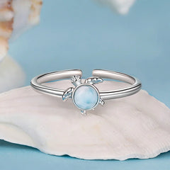 Bague Tortue de Mer en Argent 925