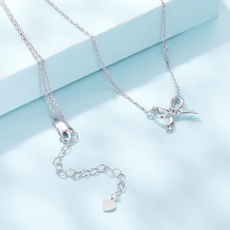 Collier Nœud en Argent 925