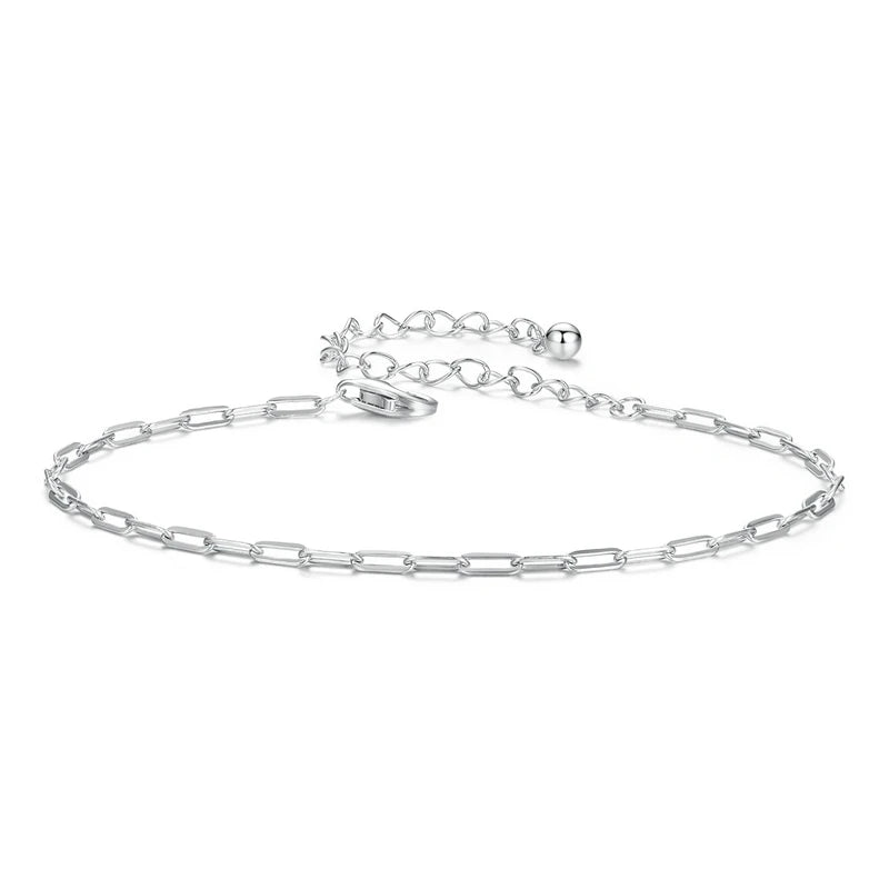 Bracelet Carré Minimaliste en Argent 925