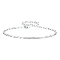 Bracelet Carré Minimaliste en Argent 925
