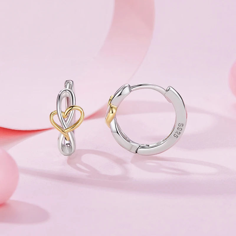 Créoles Amour Infini en Argent 925