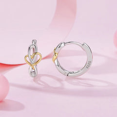 Créoles Amour Infini en Argent 925