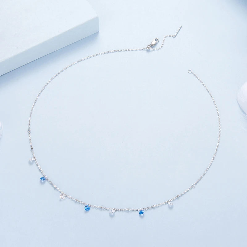 Collier Étoile Étincelante en Argent 925