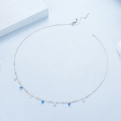 Collier Étoile Étincelante en Argent 925