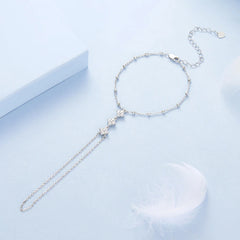 Bracelet Maillons Anneaux en Argent 925