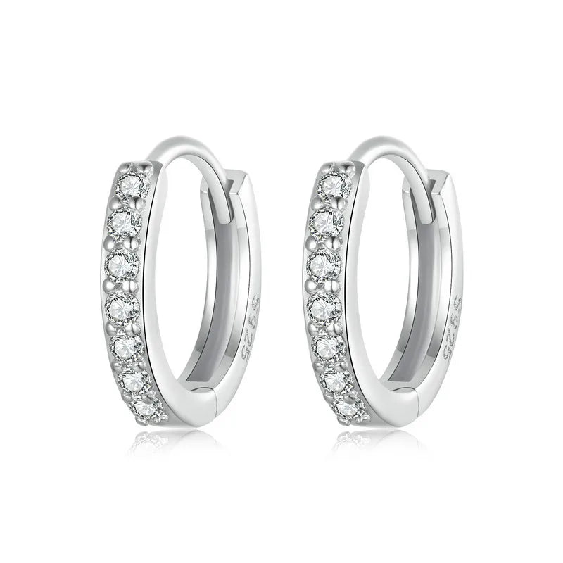 Créoles Minimalistes en Argent 925