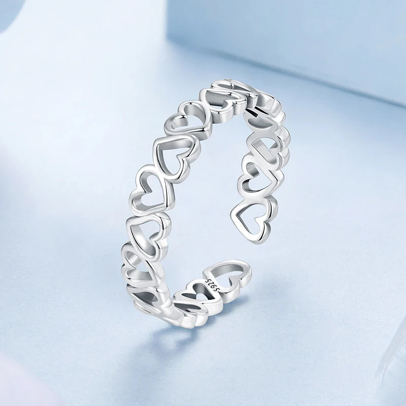 Bague Cœur en Argent 925