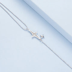 Bracelet Lumière d'Étoile en Argent 925