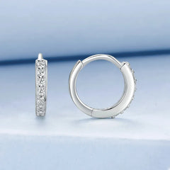 Créoles Minimalistes en Argent 925