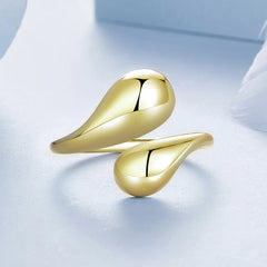 Bague Goutte en Argent 925
