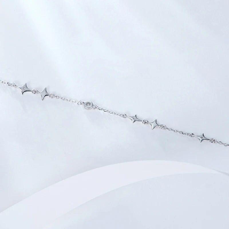 Jonc Ciel Étoilé en Argent 925