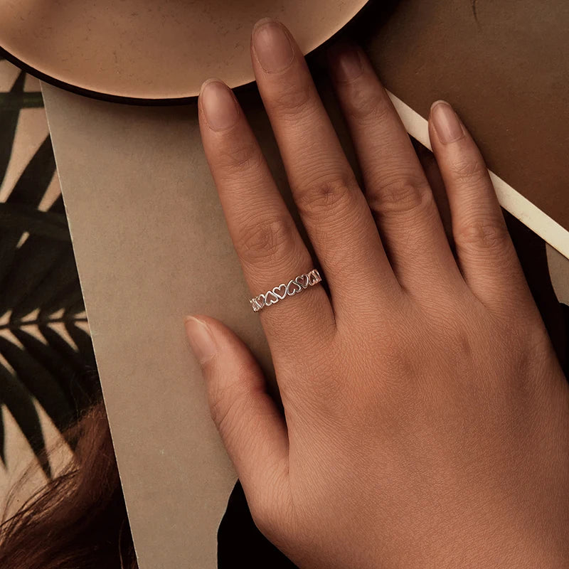 Bague Cœur en Argent 925