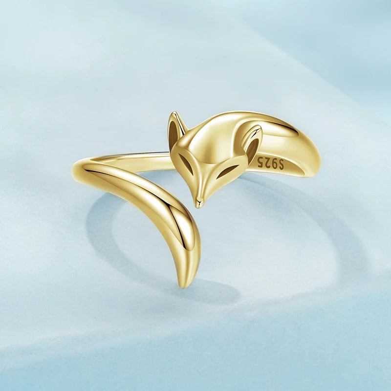Bague Renard en Argent 925