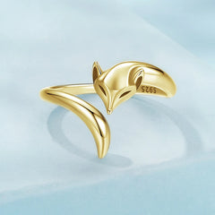 Bague Renard en Argent 925