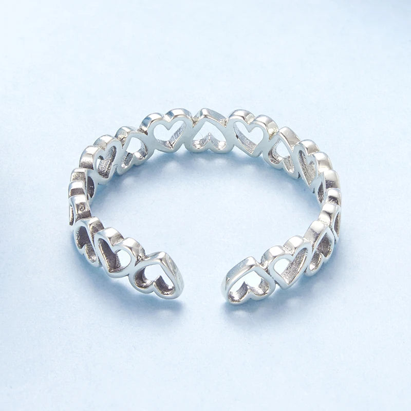 Bague Cœur en Argent 925