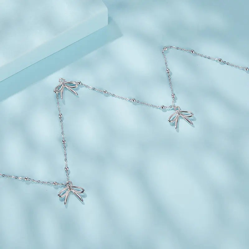 Collier Nœud en Argent 925