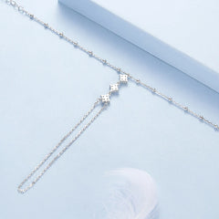Bracelet Maillons Anneaux en Argent 925