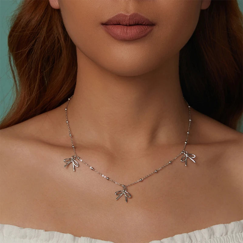 Collier Nœud en Argent 925