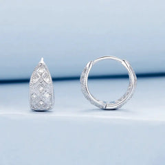 Créoles Dentelle Vintage en Argent 925