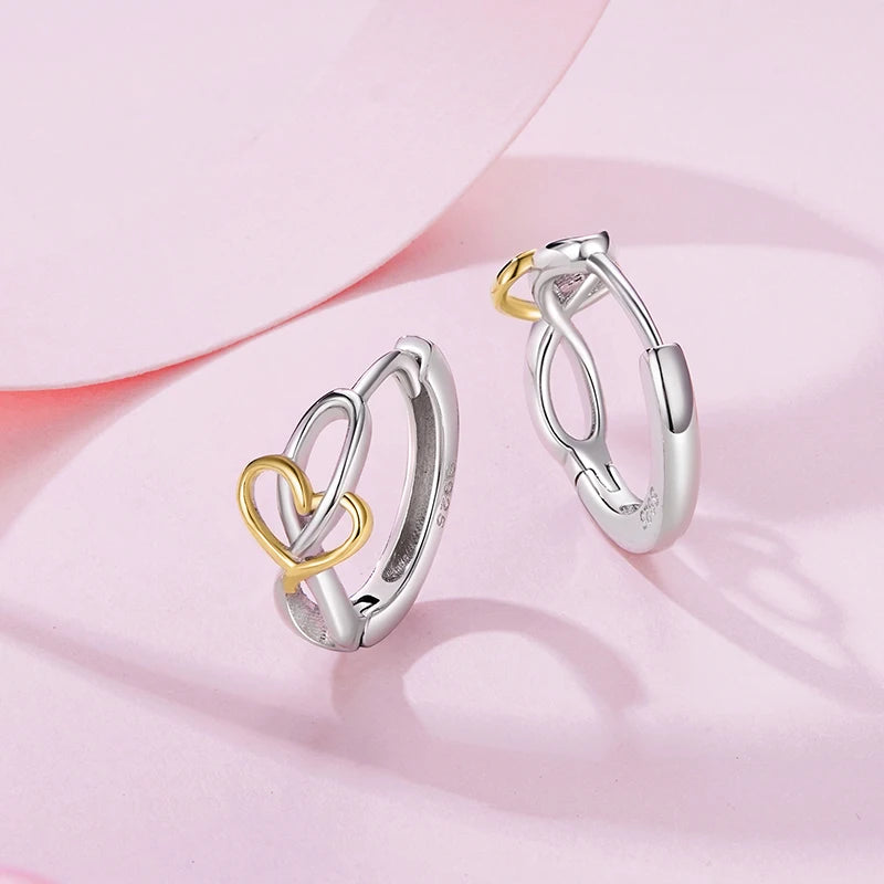 Créoles Amour Infini en Argent 925