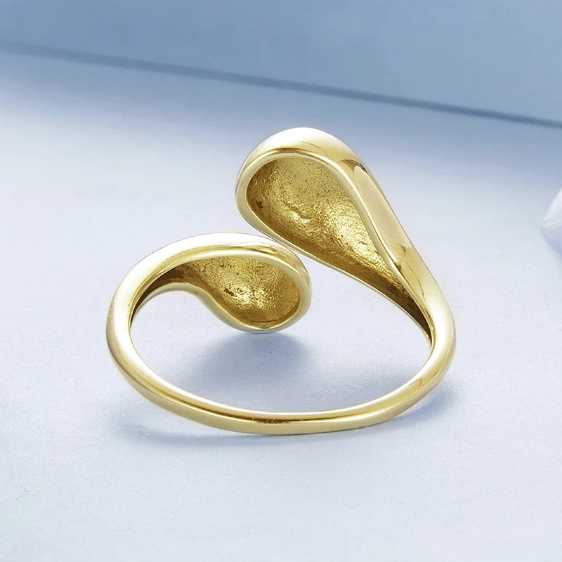 Bague Goutte en Argent 925