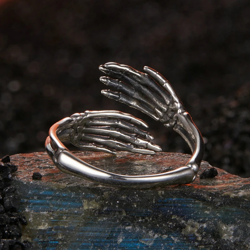 Bague Étreinte en Argent 925