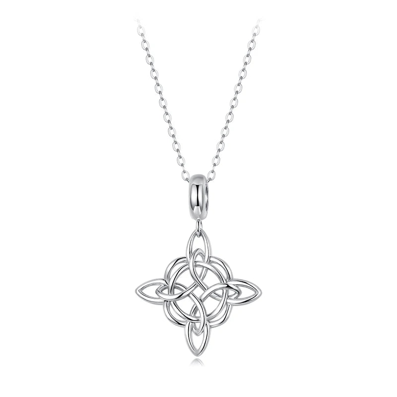 Collier Pendentif Nœud Celtique en Argent 925