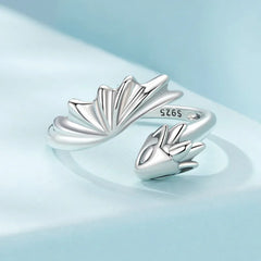 Bague Dragon Volant en Argent 925